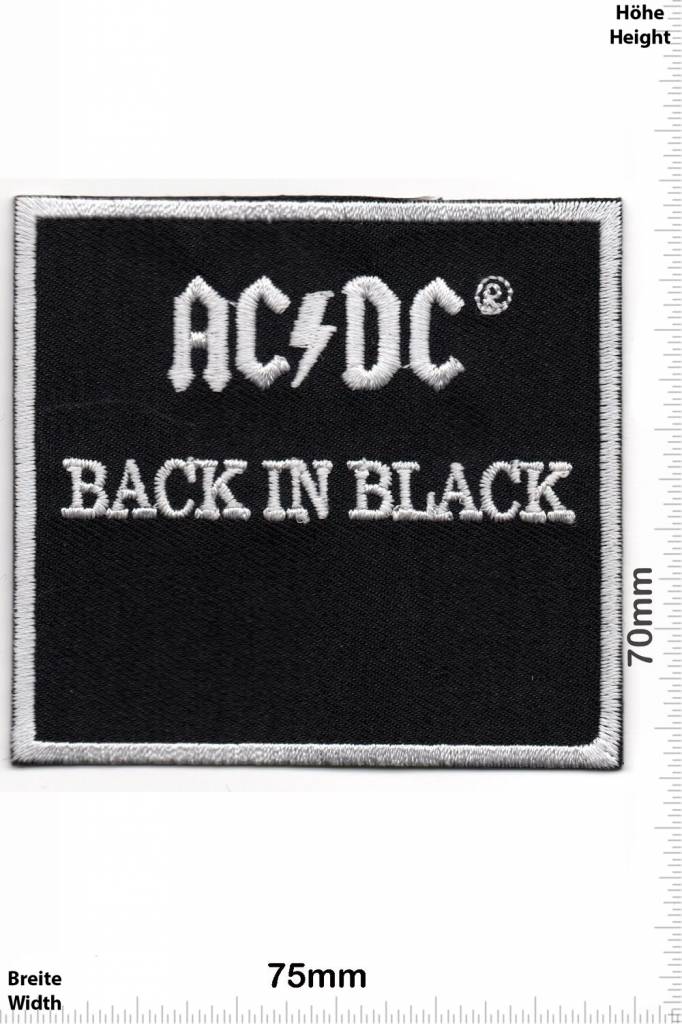 AC DC ACDC - AC DC - Back in Black