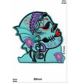 Muerto Muerto - Mexiko - grün Lady - Muertos Toten Maske