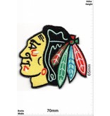 Chicago Blackhawks  Indians - Head - Chicago Blackhawks