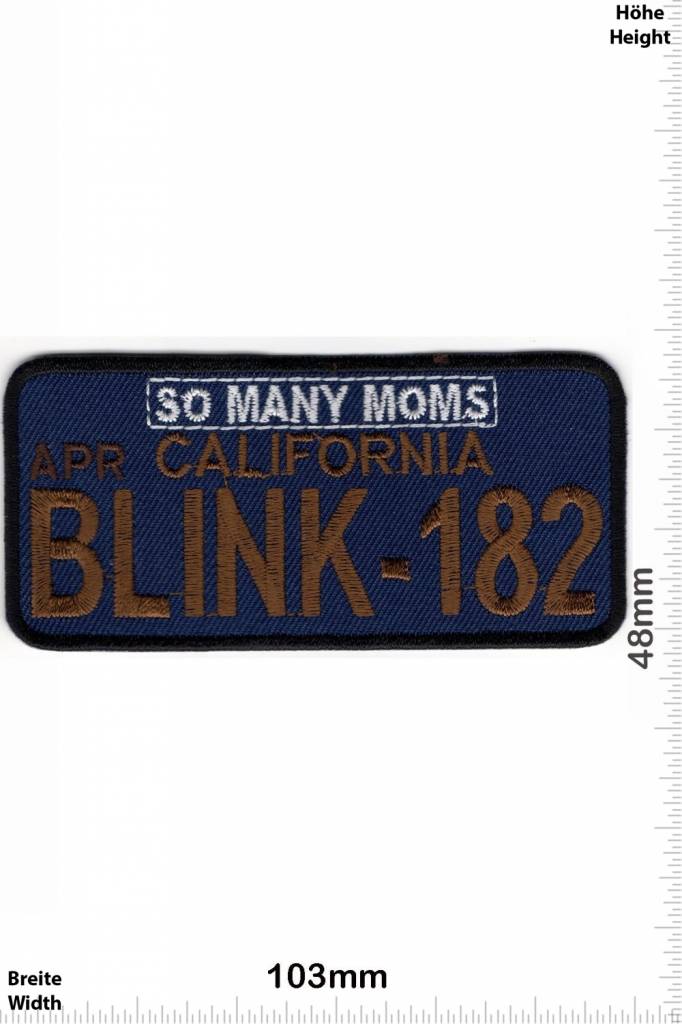Blink 182 Blink 182  - So many Moms - California