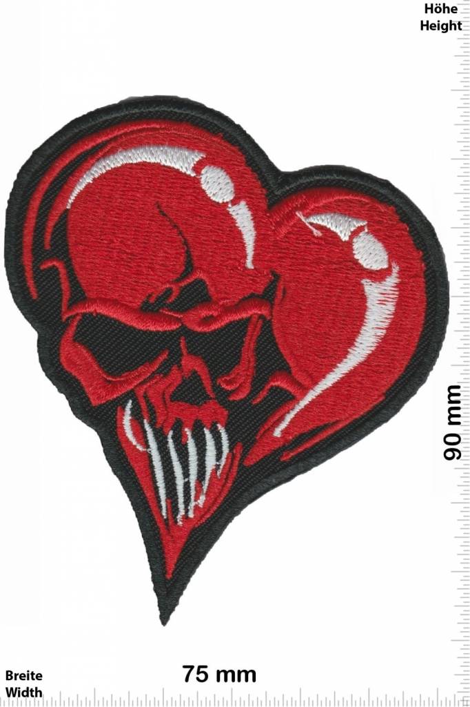 Totenkopf Skull Heart -    HQ