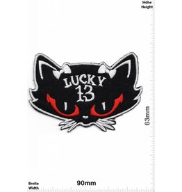 Lucky 13 Lucky 13 - Cat -Cat Head - black