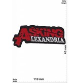 Asking Alexandria  Asking Alexandria - rot -silber