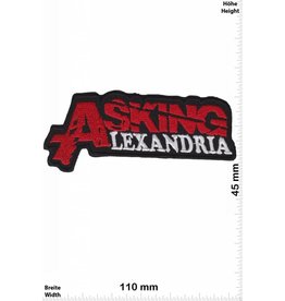Asking Alexandria  Asking Alexandria - rot -silber
