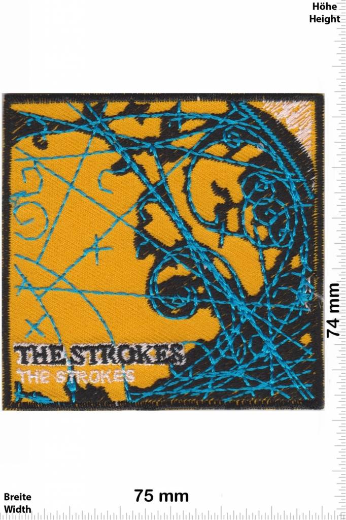The Strokes - Patch - Back Patches - Patch Keychains Stickers - giga ...