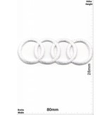 Audi Audi - Rings - white - very delicate and expensive to produce - HQ