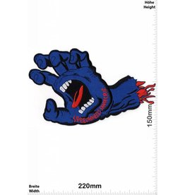 Santa Cruz Speedwheels - Santa Cruz Skateboards - darkblue Monsterhand - Cruz Screaming Hand  - HQ