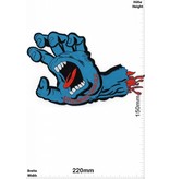 Santa Cruz Speedwheels - Santa Cruz Skateboards - light blue Monsterhand - Cruz Screaming Hand  - HQ