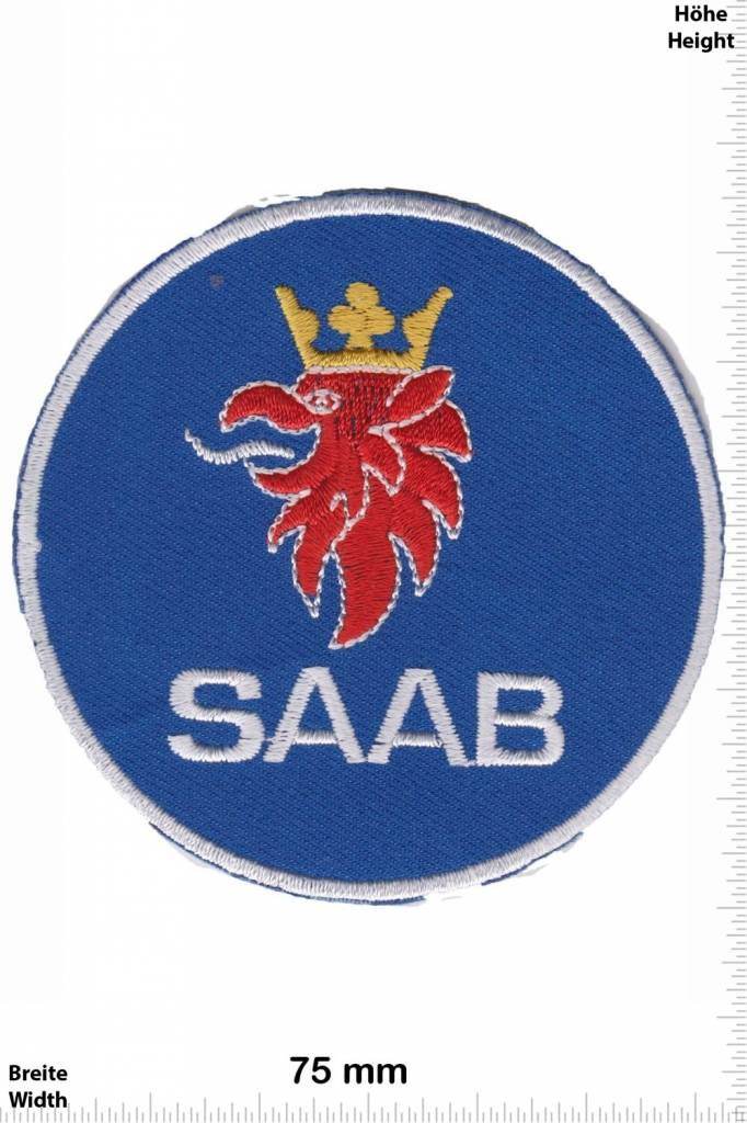 Saab - Patch - Aufnäher