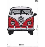 VW,Volkswagen VW Bus  - Bully  - red