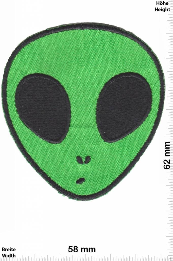Alien Green Alien - Head -  green -