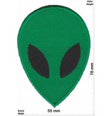 Alien grün Alien - Head - Mask - Kopf - grün -