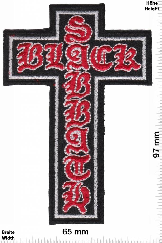 Black Sabbath Black Sabbath -  Cross -crucifix