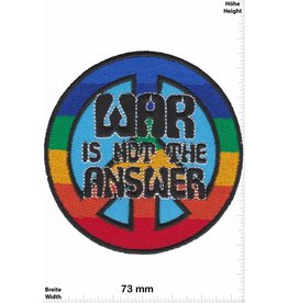 Frieden War is not the Answer - Peace Frieden