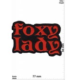 Sprüche, Claims Foxy Lady - red