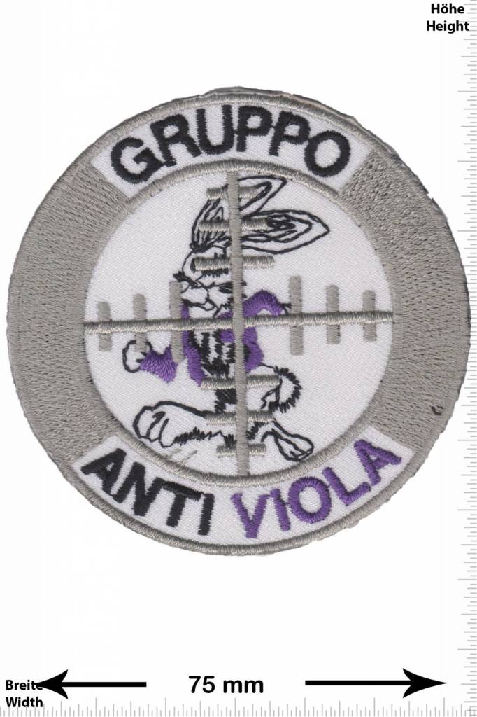 Gruppo Gruppo - Anti Viola - Fak Casino Salzburg - Ultras Hooligans - Abzeichen