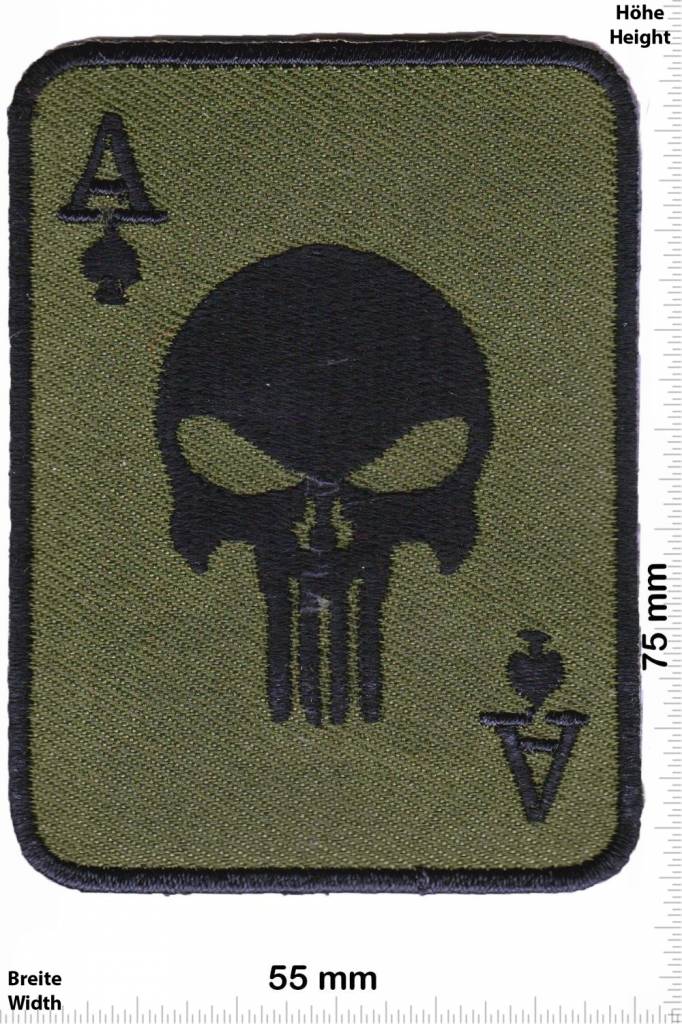 Punisher - Patch - Back Patches - Patch Keychains Stickers -   - Biggest Patch Shop worldwide