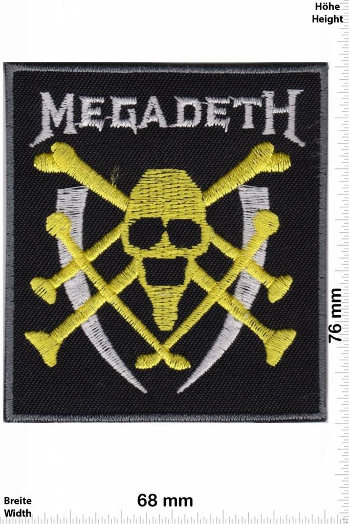 Megadeth Megadeth - gelb