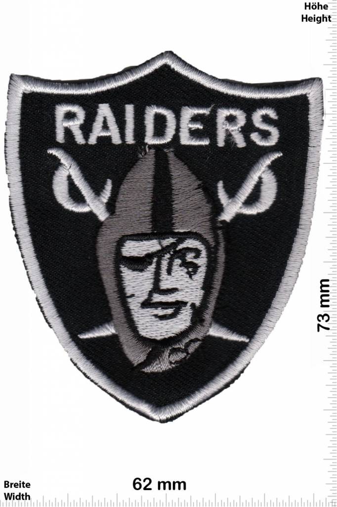 Oakland Raiders - Patch - Back Patches