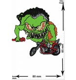 Monster grün Monster Biker