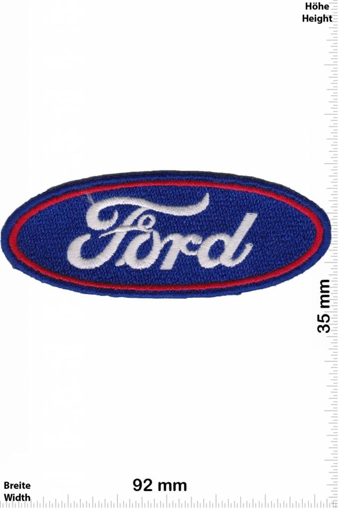 Ford Ford - Logo - blau- rot  - HQ