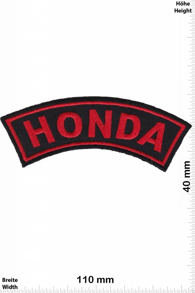 Honda - Patch - Aufnäher - Aufnäher Shop / Patch - Shop - größter