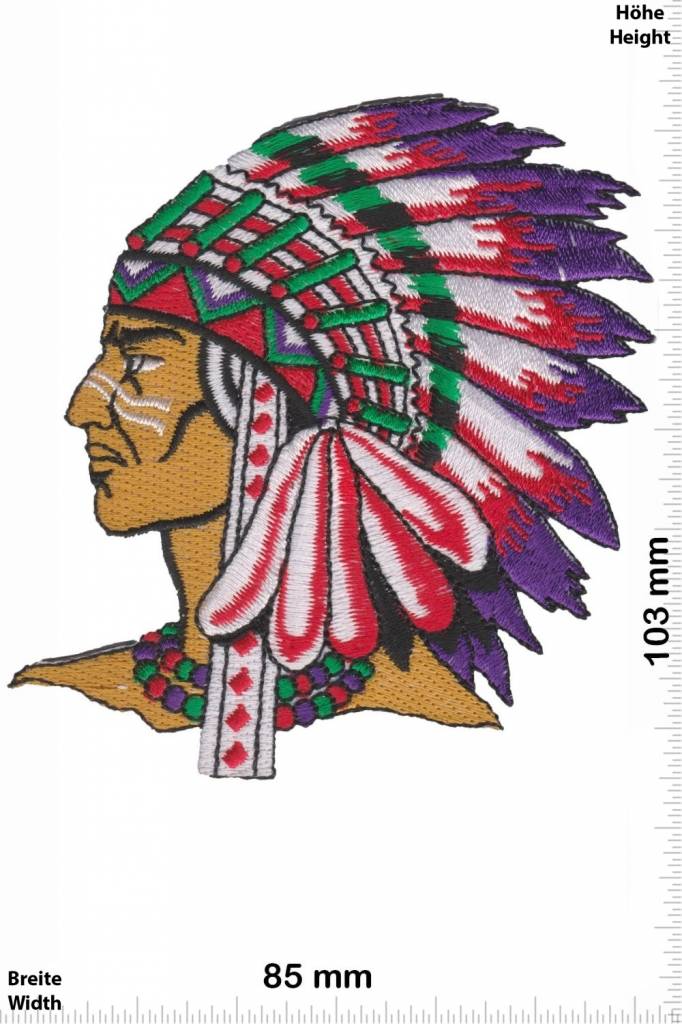 Indianer Indians - Chief  - left -  HQ