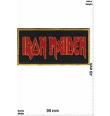 Iron Maiden Iron Maiden - rot - gold - rot  gold schwarz