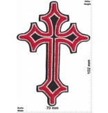 Kreuz Crucifix - red