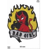 Bad Girl Bad Girl - devil -  Biker Oldschool - Rockabilly