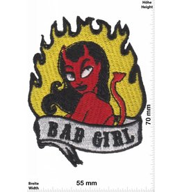 Bad Girl Bad Girl - devil -  Biker Oldschool - Rockabilly