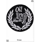 Oi Oi - Laurel wreath - Skinheads - Punk - combat boots