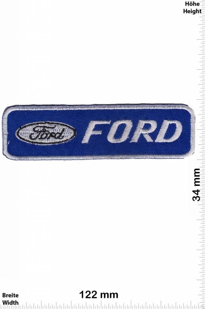 Ford Ford - silber blau- big