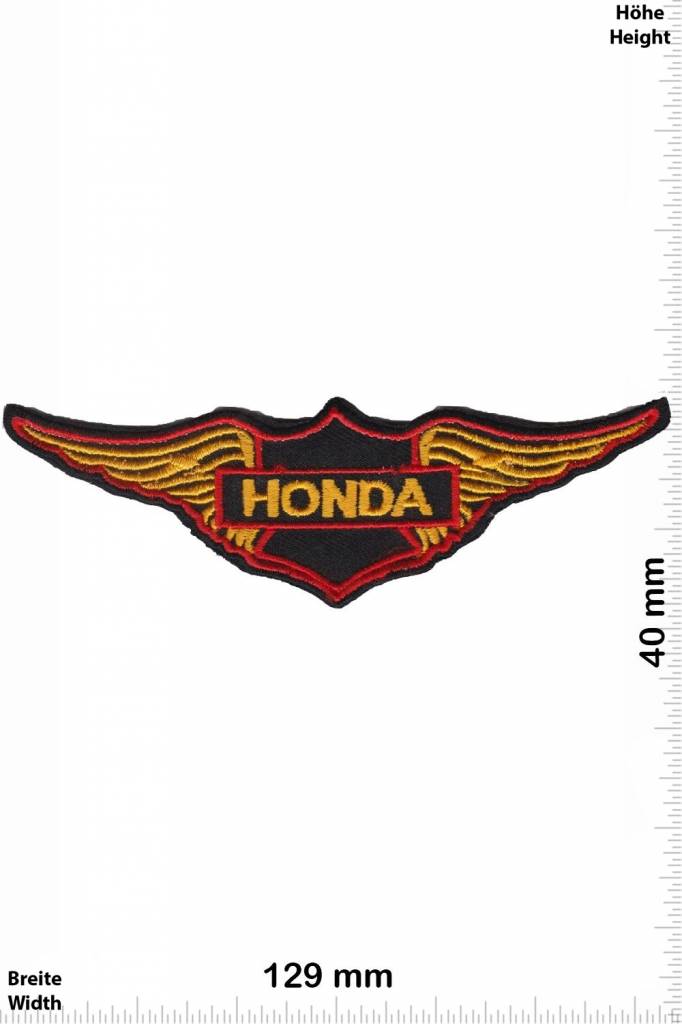Honda - Patch - Aufnäher - Aufnäher Shop / Patch - Shop - größter