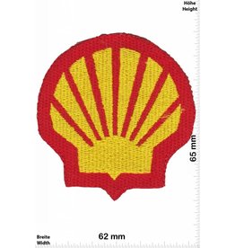 Shell SHELL - rot -gold  - Muschel