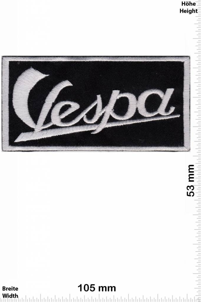 Vespa Vespa  - schwarz - silber