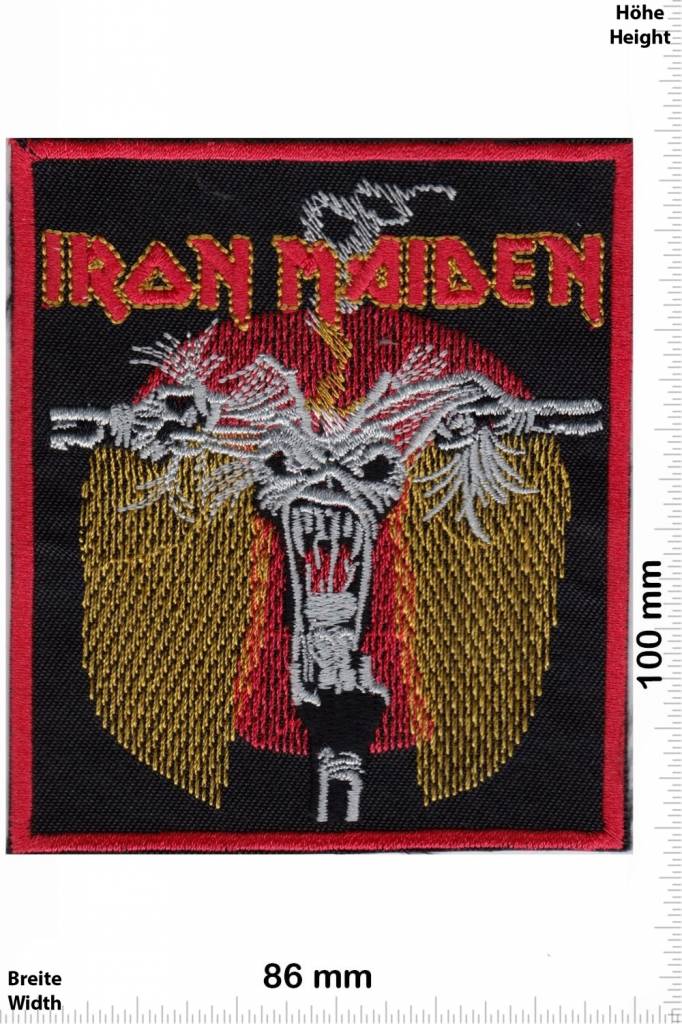 Iron Maiden Iron Maiden - red big