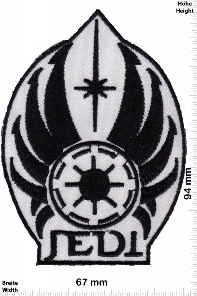 Star Wars Starwars - Jedi - schwarz - weiss -  Logo Corporation CREW Uniform