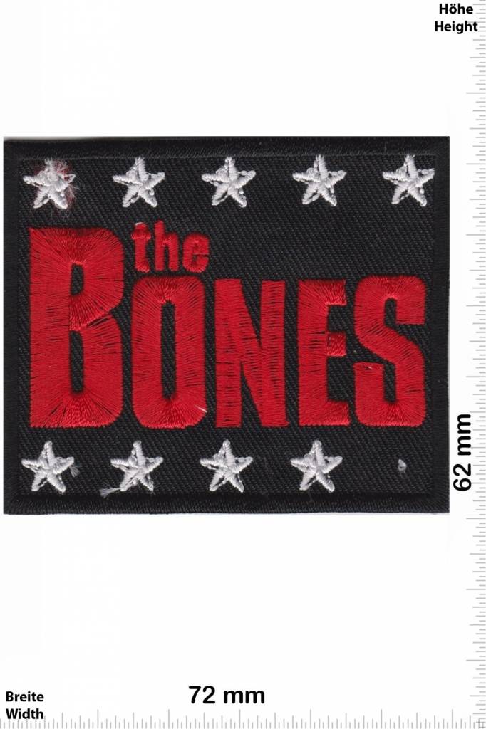 The Bones the BONES -  Punk ’n’ Roll-Band - red