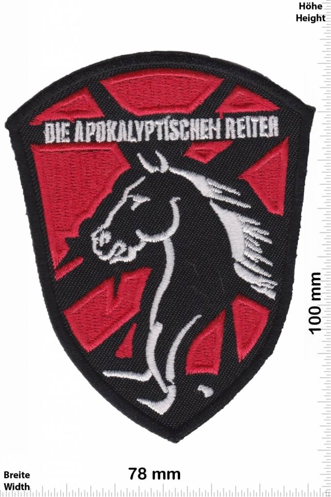 Apokalyptischen Reiter  Die Apokalyptischen Reiter - HQ  schwarz- Death- Thrash- und Power Metal - Rock and Folk