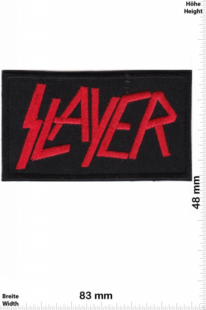 Slayer Slayer - red - Thrash-Metal-Band