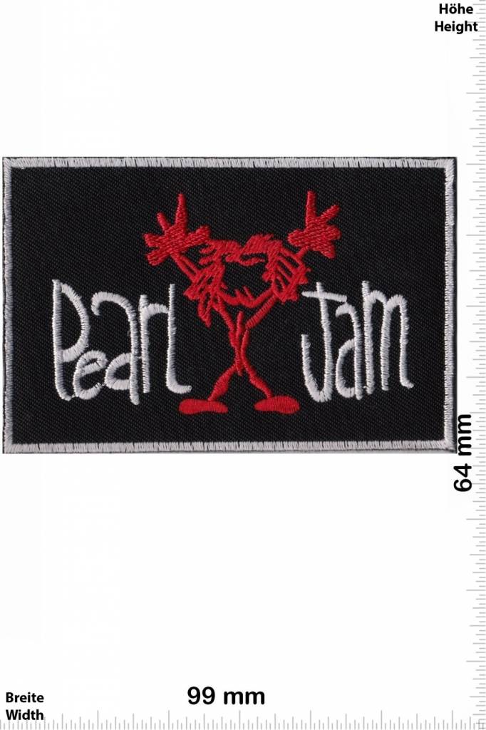 Pearl Jam Pearl Jam - silber rot