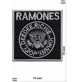 Ramones Ramones - DeeDee - Richie - Johnny - Joey - silber - Punk -Music