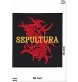 Sepultura Sepultura - rot - gelb - Metal-Band