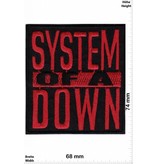 System of a Down System of Down - red - Alternative-Metal-Band