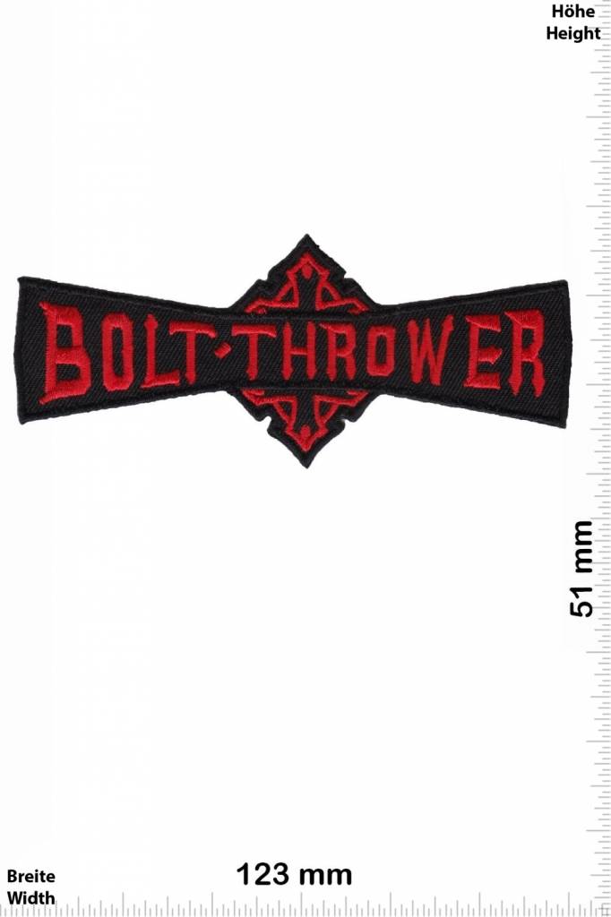 Bolt Thrower Bolt Thrower - rot - UK Death-Metal-Band