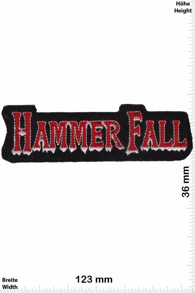 Hammerfall Hammerfall - red  - Power-Metal-Band -Music