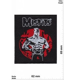 Misfit Misfits - red - silver