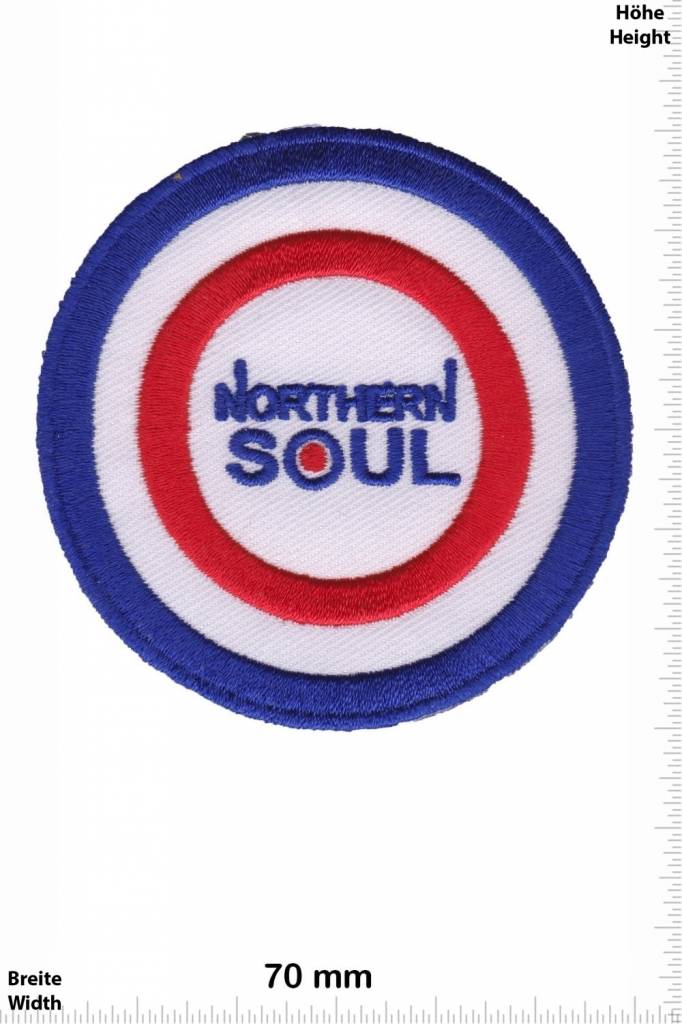 Northerm Soul Northerm Soul - round - blue red