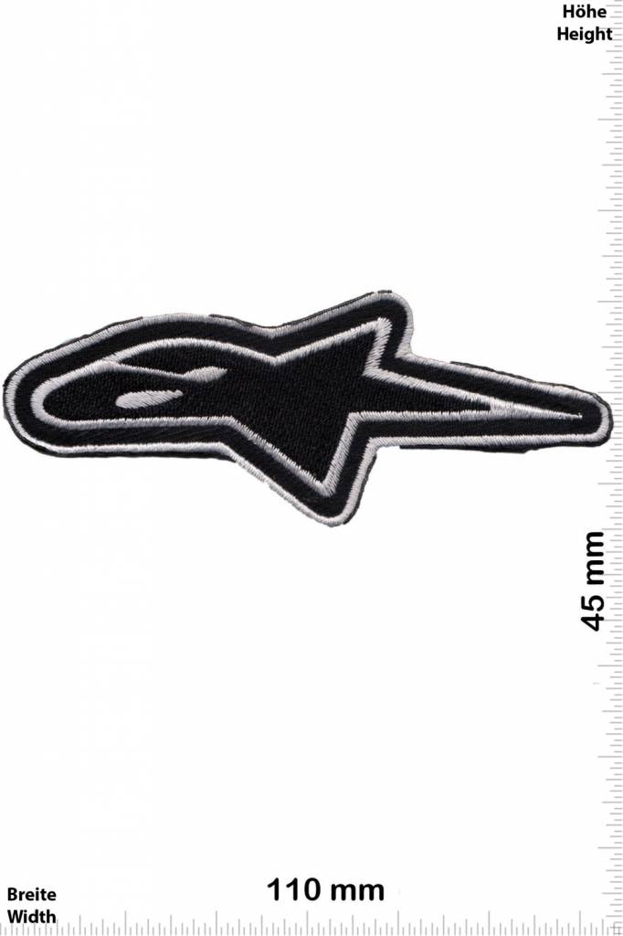 Alpinestars Alpinestars - schwarz - logo